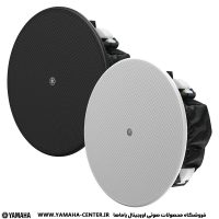 دو اسپیکر سقفی یاماها VC6NB و VC6NW با پنل‌های مشکی و سفید