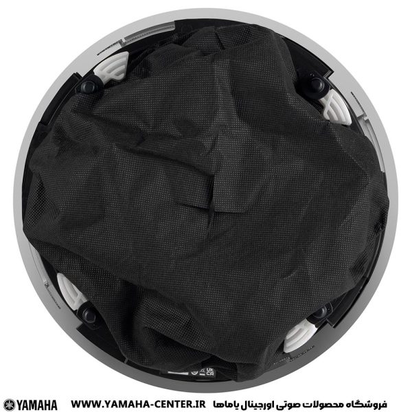 اسپیکر سقفی گرد یاماها VC6NB با پوشش مشکی و گیره‌های نصب سفید】【。