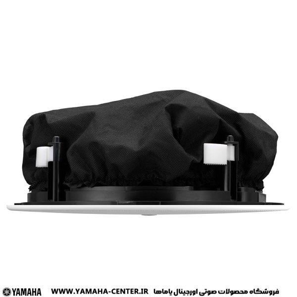 اسپیکر سقفی یاماها VC8NB یا VC8NW با پوشش مشکی و نمای جانبی سفید###