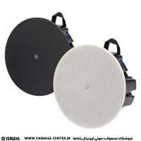 دو اسپیکر سقفی یاماها VXC3F و VXC3FW در رنگ‌های مشکی و سفید