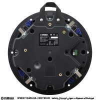 نمای پشت اسپیکر سقفی یاماها VXC5F با ترمینال اتصال و گیره‌های نصب.