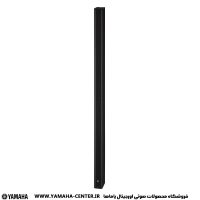 اسپیکر دیواری لاین اری مشکی یاماها مدل VXL1B-24 روی پس‌زمینه سفید