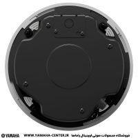 نمای پشتی اسپیکر سقفی یاماها VC8B / VC8W با بدنه مشکی و قاب گرد.